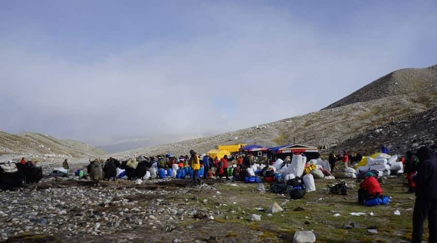 Cho Oyu Middle Camp