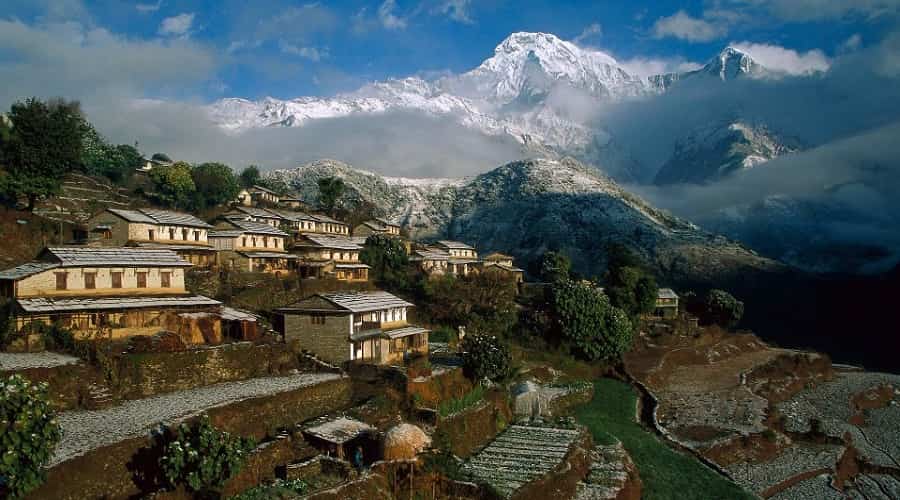 Ghangdrung Village, Annapurna Conservation Area, Nepal