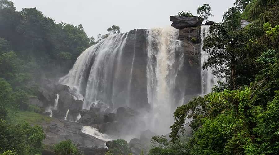 Kuthumkal Waterfalls near to Munnar