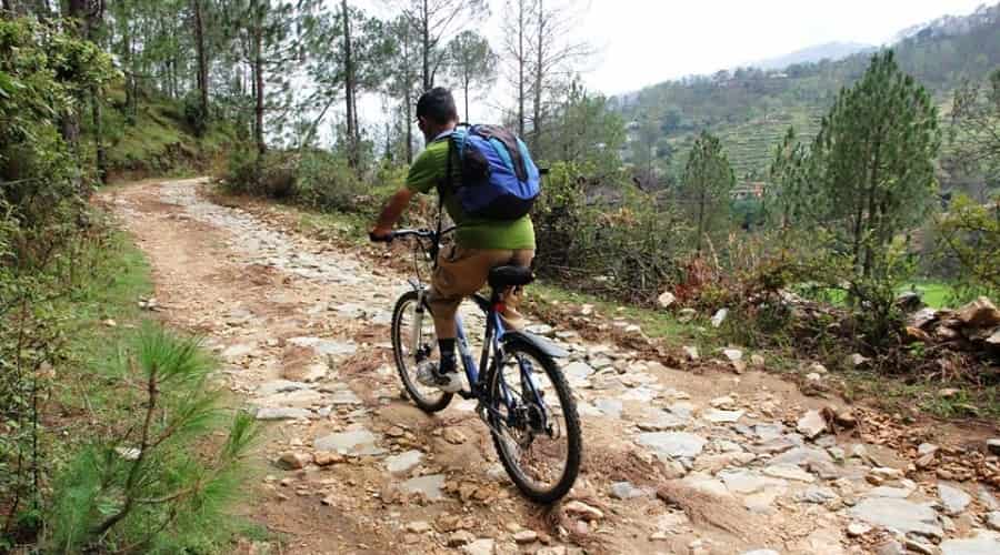 Mountain Biking, Mussoorie