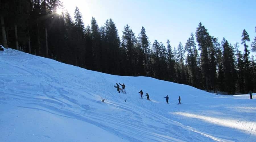 Skiing at Phuni Valley