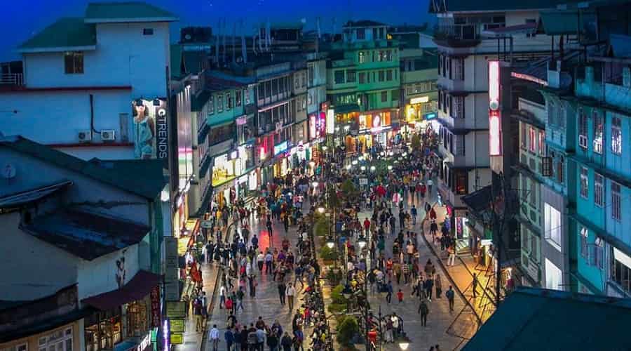 MG Road Shopping, Sikkim