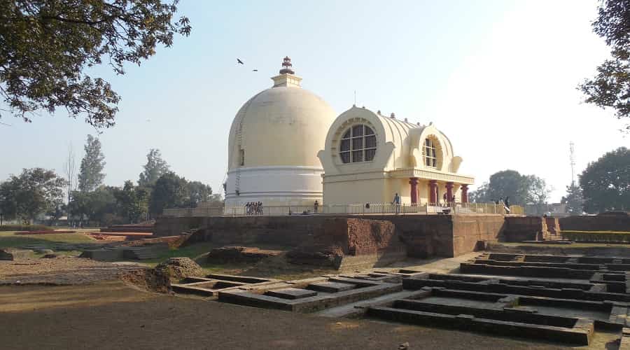 Nirvana Stupa Kushinagar