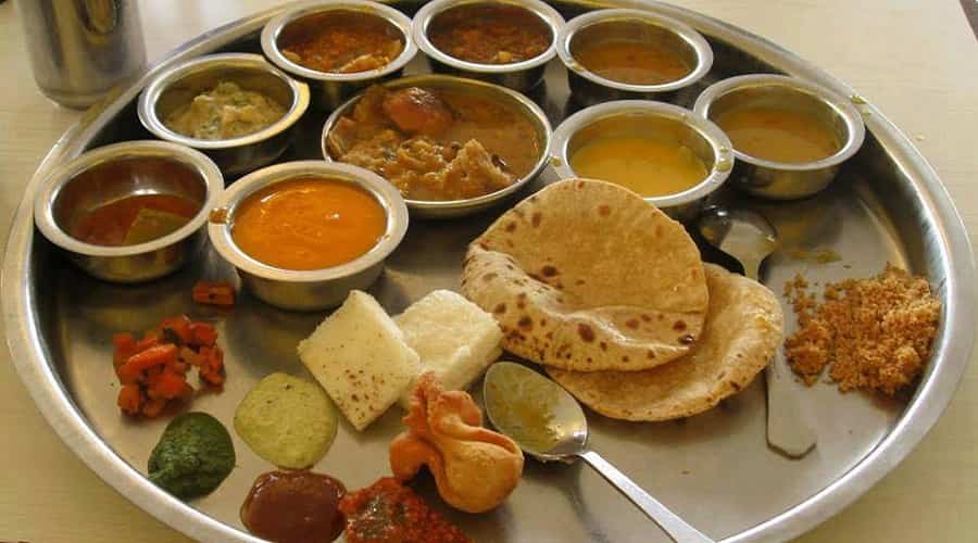 Authentic Gujarati Thali