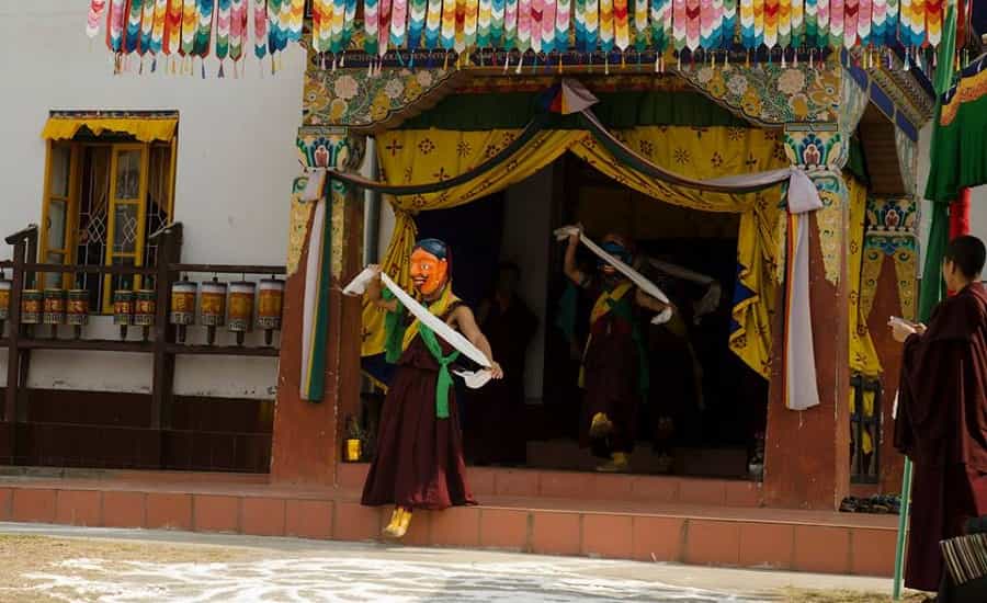 Mast Dance in Thongsa Gompa, Kalimpong