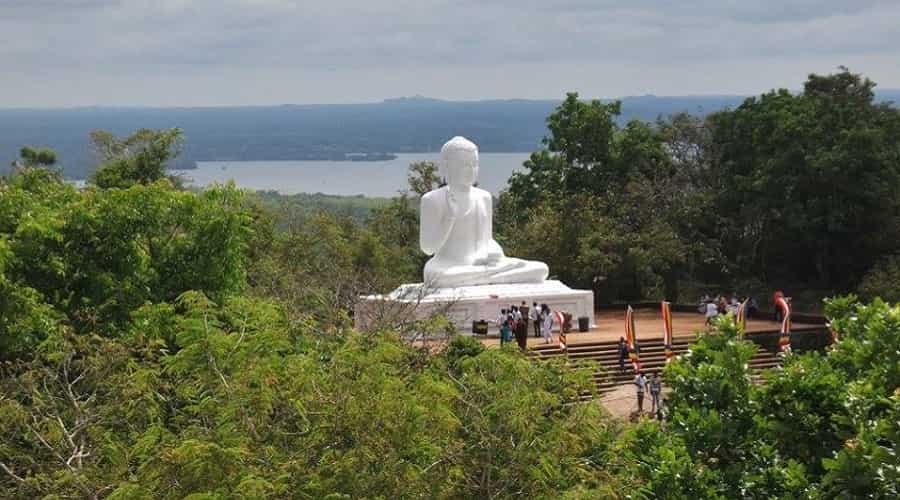 Mihintale Buddhist statue,Sri Lanka