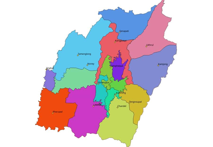 Manipur Geography