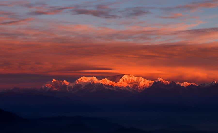 Mt. Kanchenjunga From Tiger Hill