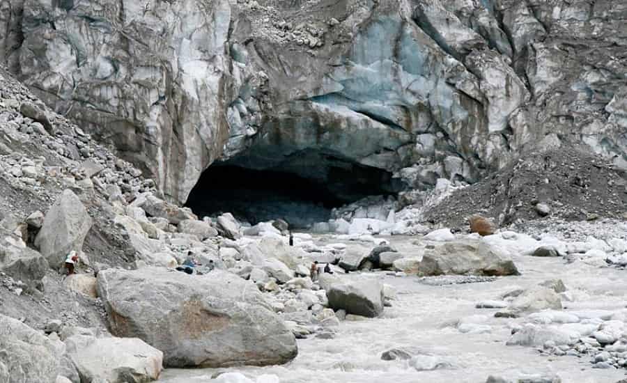 Gangotri Glacier, Gomukh