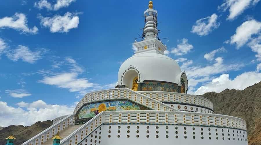 Shanti Stupa, LadakhShanti Stupa, Ladakh