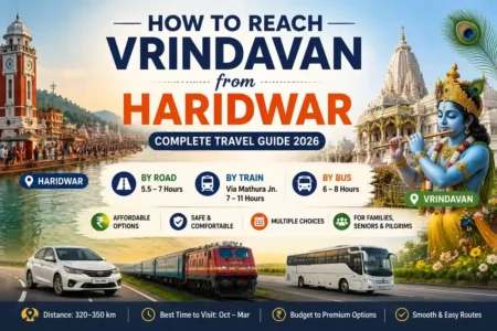 How to Reach Vrindavan from Haridwar