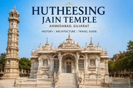 Hutheesing Jain Temple in Ahmedabad, Gujarat