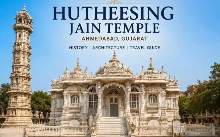 Hutheesing Jain Temple in Ahmedabad, Gujarat
