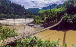 Komsing Hanging Bridge