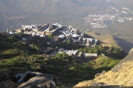Jain temples in the Girnar Hills