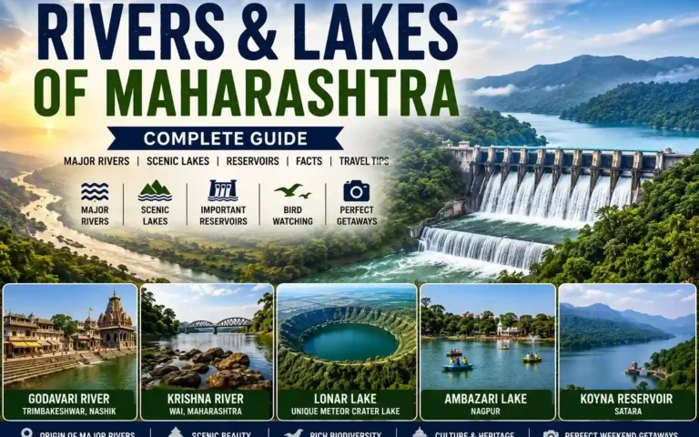 Rivers and Lakes in Maharashtra