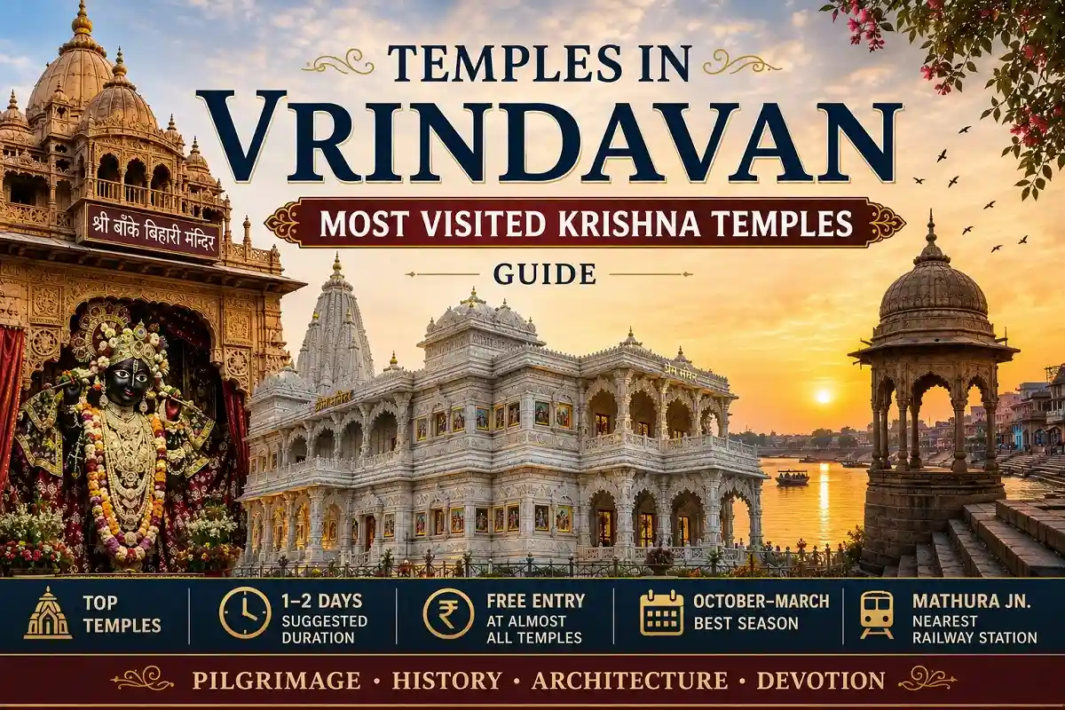 Most Visited Temples in Vrindavan