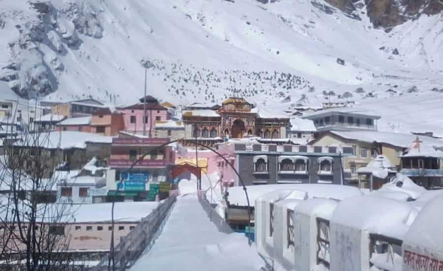 Badrinath in Winter