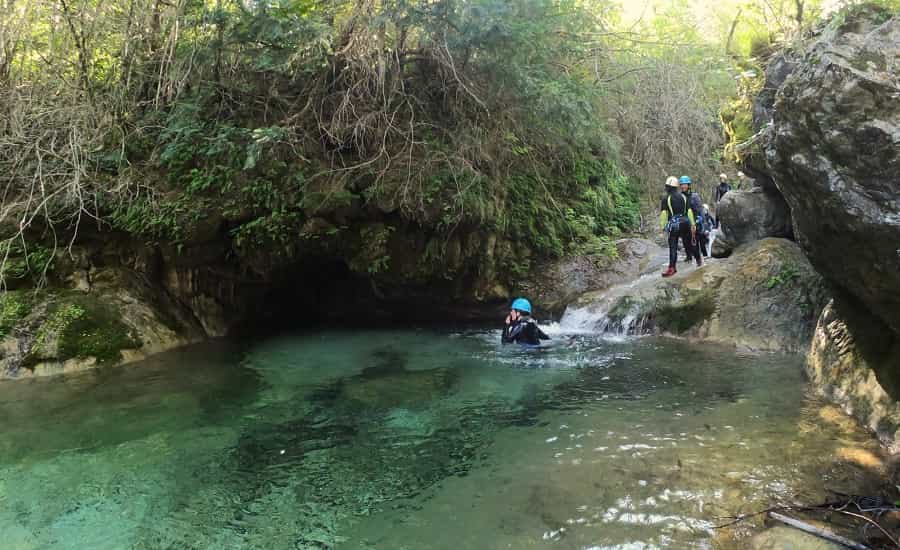 Canyoning in Goa