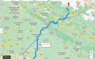 Kedarnath Yatra Route Map