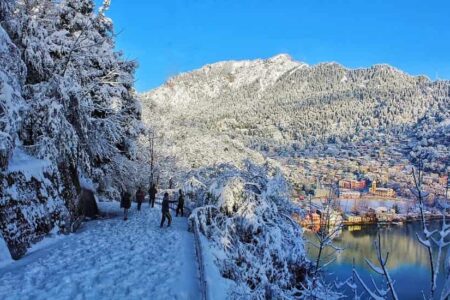 Nainital Snowfall during Winter