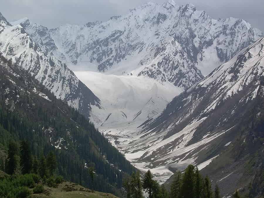 Chobu pass, as seen during Minkiani pass trek
