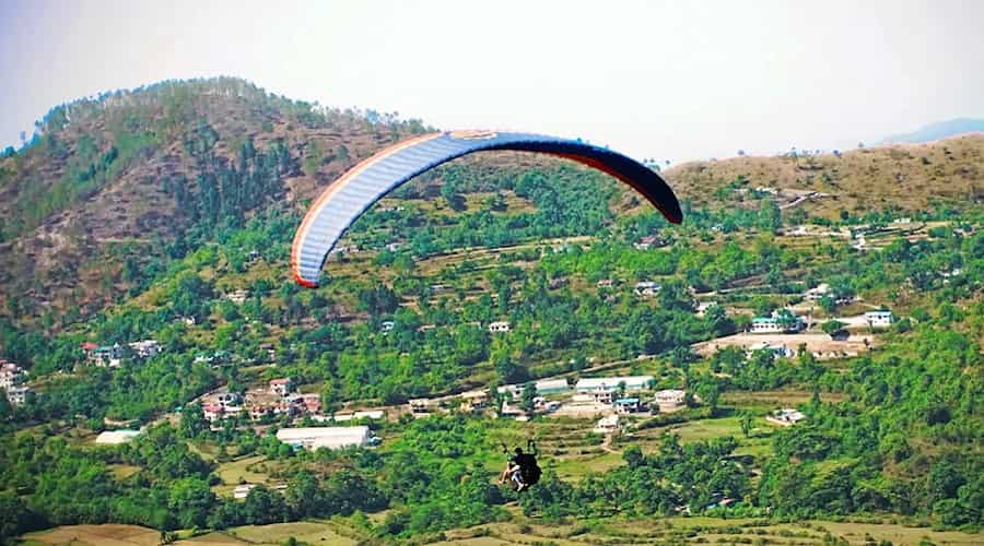 Paragliding in Kunjapuri