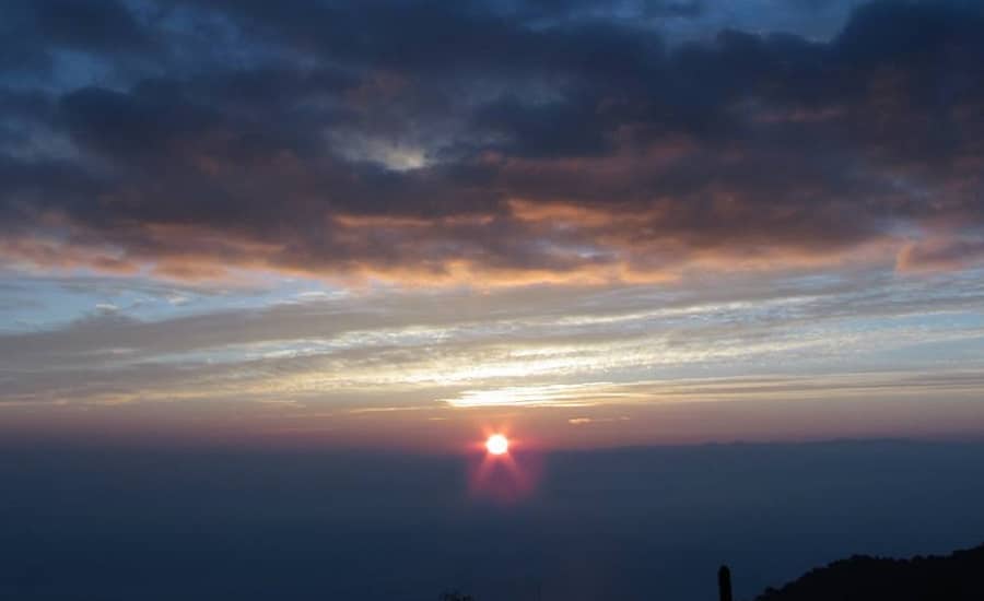 Sunrise from Tiger Hills, Darjeeling
