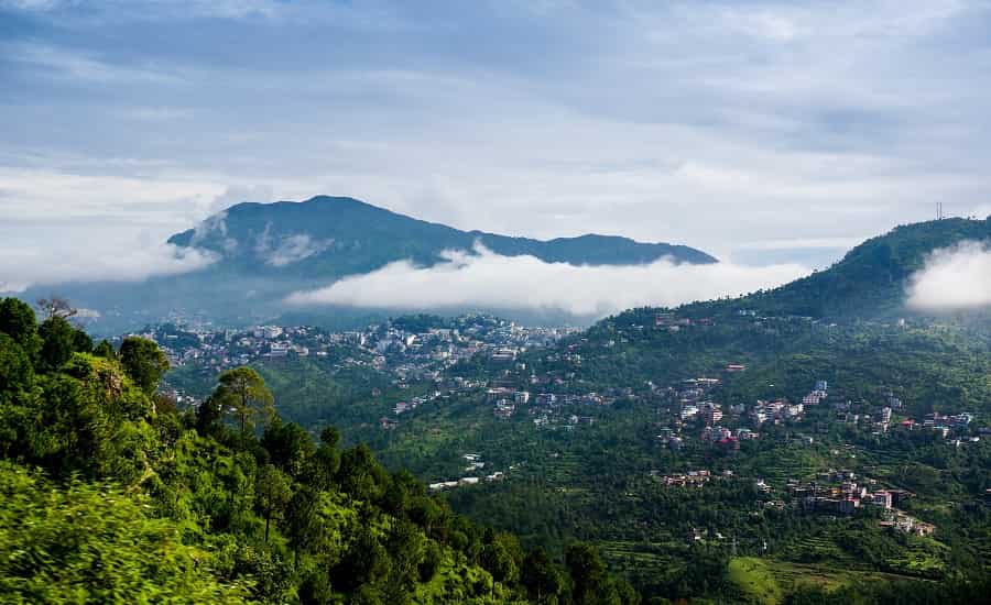 View from Mahasu Peak