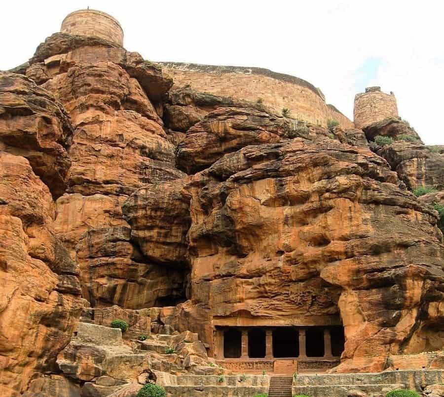 Cave temple at Badami, Karnataka