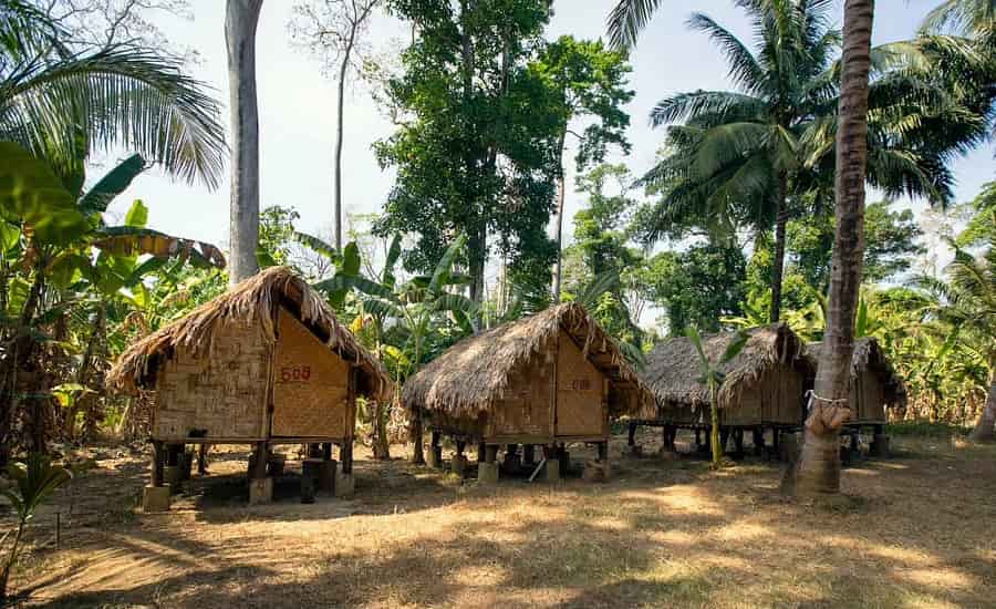 Bamboo Hut at Andaman