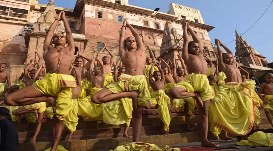 Yoga in Varanasi
