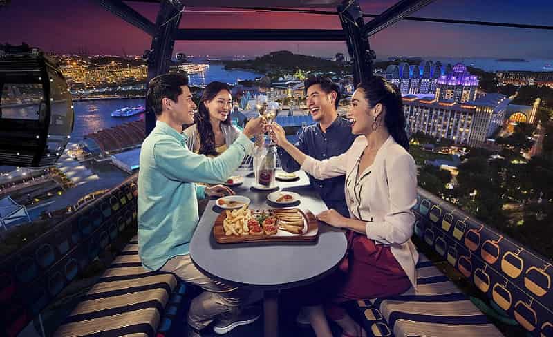 Cable Car Dining, Singapore