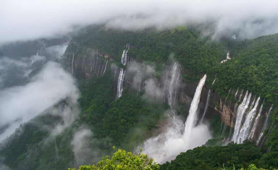 Cherrapunji in Monsoon