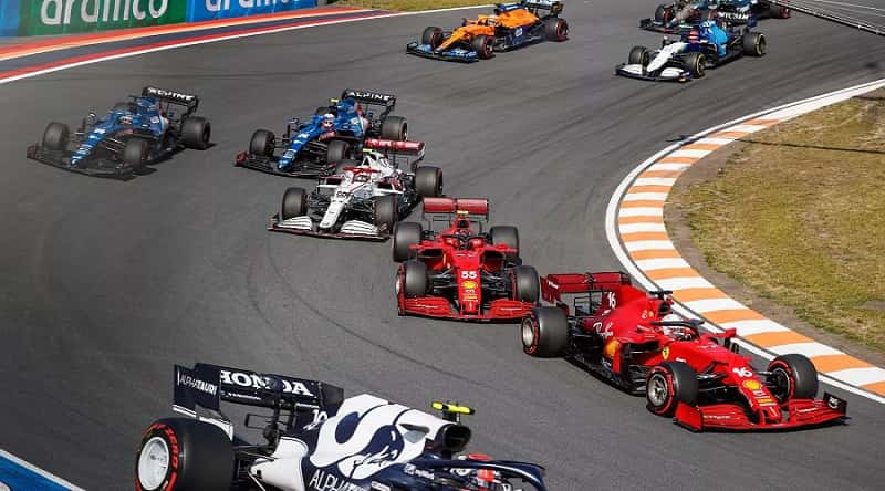 Driving on F1 Track