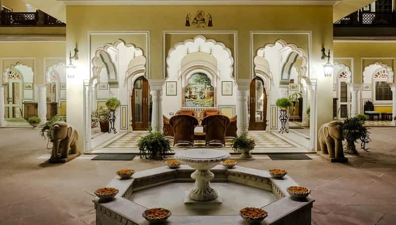 Enjoy a Spa at a Colonial-Style Haveli
