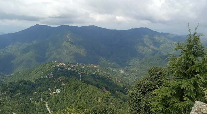Himalayan View in Mukteshwar