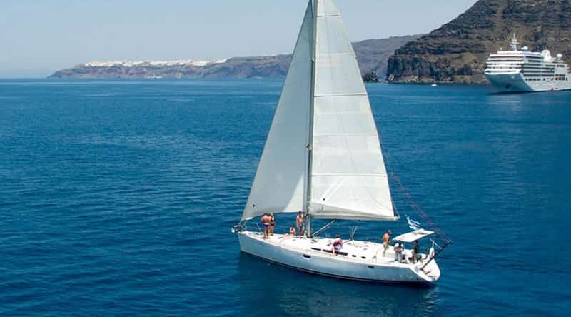 Santorini Cruise Excursions Sail