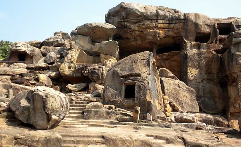 Udayagiri and Khandagiri Caves, Orissa