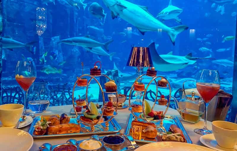 Underwater Restaurant Ambiance