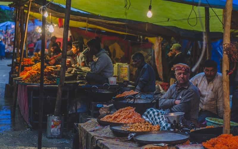 Street Food in Mcleodganj