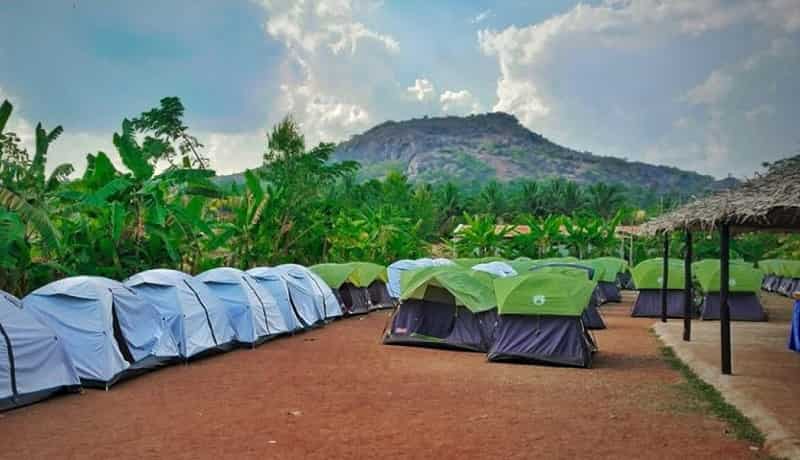 Camping in Kanakapura