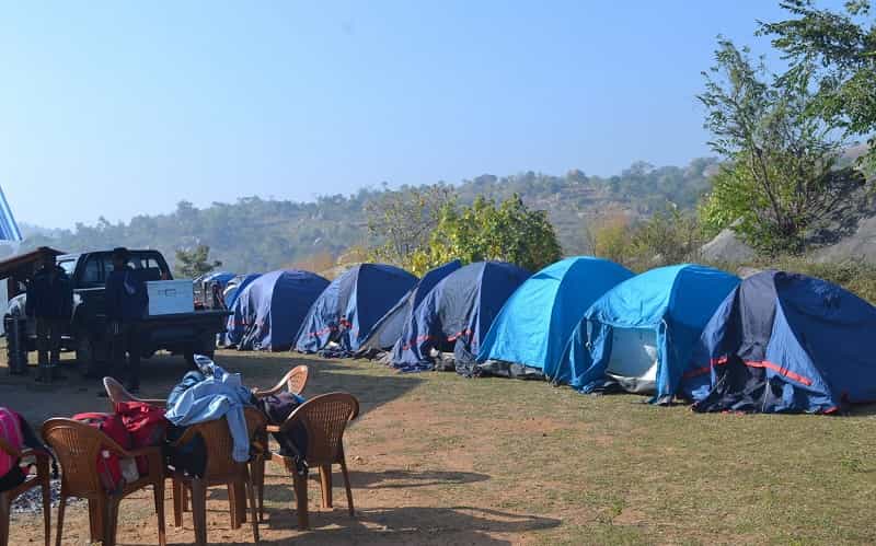 Camping in Manchinbele