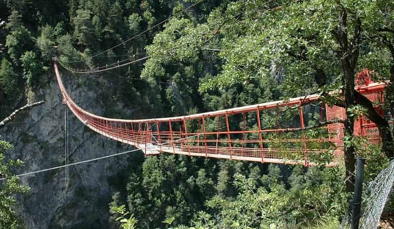 Bungee Jumping at Niouc Bridge, Switzerland