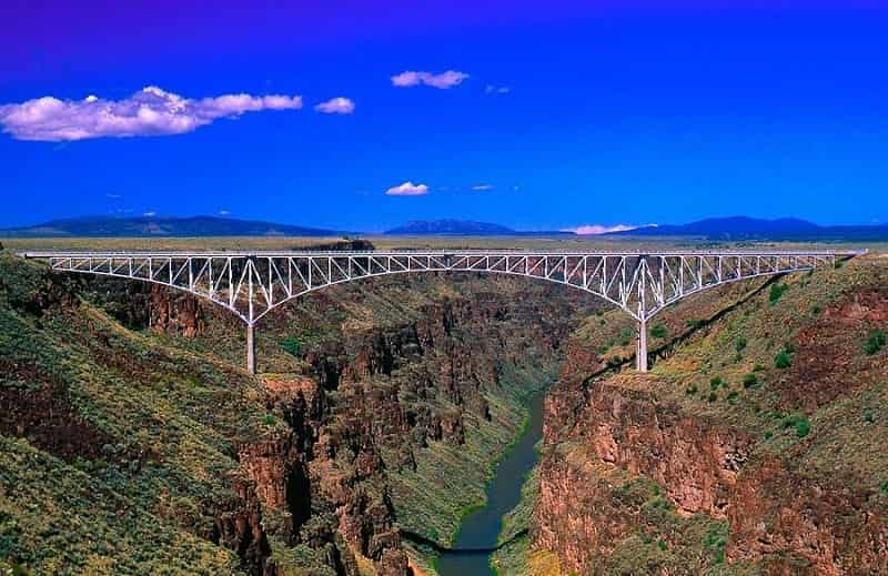 Bungee Jumping at Rio Grande Bridge, New Mexico