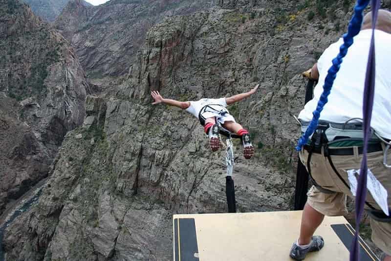 Bungee Jumping at Royal Gorge Bridge