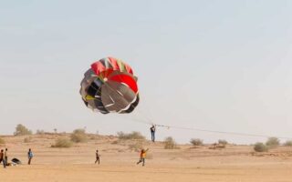 Kanoi-Parasailing, Jaisalmer