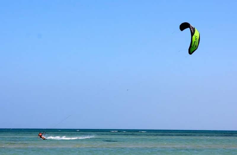 Kiteboarding in India
