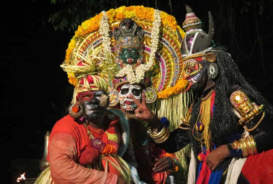 Mudiyettu Dance