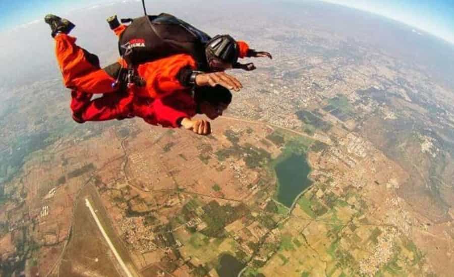 Skydiving in Dhana, Madhya Pradesh
